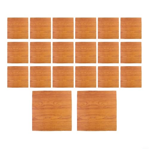 3D-Wandsticker Wandtattoo Heimdekoration Selbstklebend Schaumstoff Weicher Schutz Effektive Kindersicherung Einfache Montage Für Küche Schlafzimmer Wohnzimmer 350x350mm 20 Stück(Orange) von Moliuoly