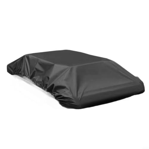 Auto Dachgepäckträger Abdeckung 210D Silber-beschichtet Wasserdicht Regenschutz Staubschutz 4 Größen 170-270cm Passform für PKW LKW Reise Outdoor Camping(230 * 145cm) von Moliuoly