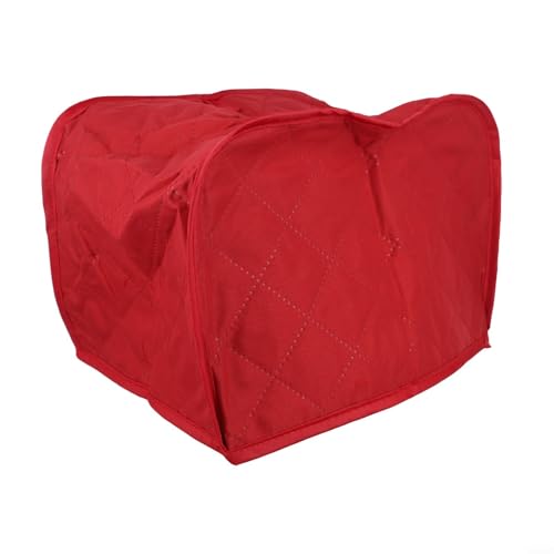 Brotmaschinenstaubabdeckungen Polyester -Baumwollmischungsgewebe (Red S) von Moliuoly