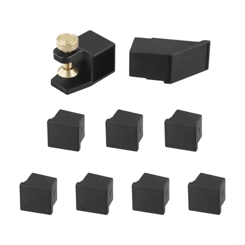 Dovetailsäge Richtgerät Aluminiumlegierung Magnetische Stabilität Präzise Schnitte 45° und 90° Sechs Module Für professionelle Holzarbeiten Kompatibel mit doppelseitigen Sägen von Moliuoly