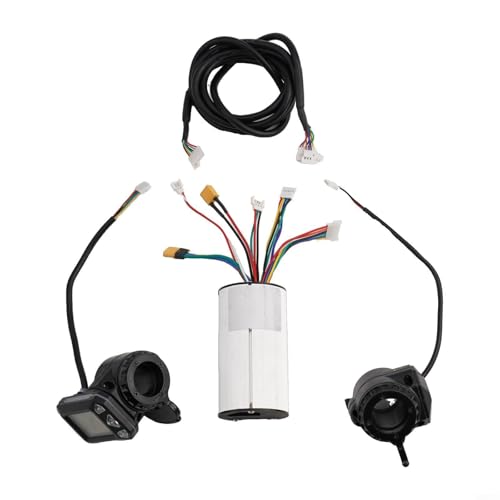 Elektrische Fiets Motor Controller 5 5 Zoll Kohlefaser Ersatzregler mit LCD Monitor EABS Bremse 36 V 3-Gang-Modus für Klapprad Roller Radgröße 4 bis 5 Zoll 250 W Aluminium geeignet(36V) von Moliuoly