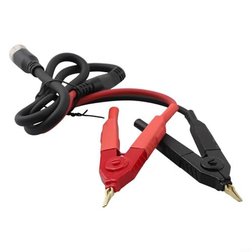 HRM-10 Innenwiderstandsmesser mit TFT-Farbdisplay und Kelvin-4-Leiter-Messung, Präzisionstester für Lithiumbatterie-Spannung und Widerstand, Bereich 0–±100V DC / 0–200Ω, USB-C Aufladung(B) von Moliuoly