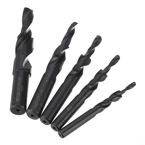 HSS Stufenbohrer 90/180 Grad Spiralbohrer Senker für Metallbearbeitung Bohren Entgraten Metallbearbeitung Werkzeug Bohren Und Senken(M5*180 Degree) von Moliuoly