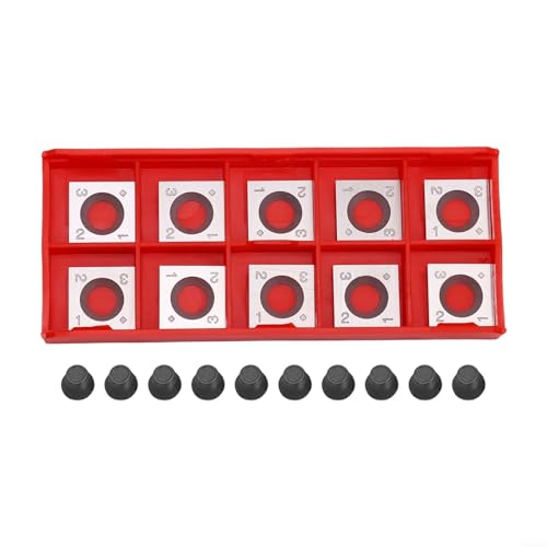Hartmetallklingen 14mm Vierkant Mit 4 Schneidkanten Für Holzarbeiten 10 Stück Einfache Kantenrotation 30 Grad Schnittwinkel Spiralhobel Hartholz Weichholz MDF HDF Sichere Aufbewahrung Hartmetallklingen 14mm Vierkant Mit 4 Schneidkanten Für Holzarbeiten 10 Stück Einfache Kantenrotation 30 Grad Schnittwinkel Spiralhobel Hartholz Weichholz MDF HDF Sichere Aufbewahrung von Moliuoly
