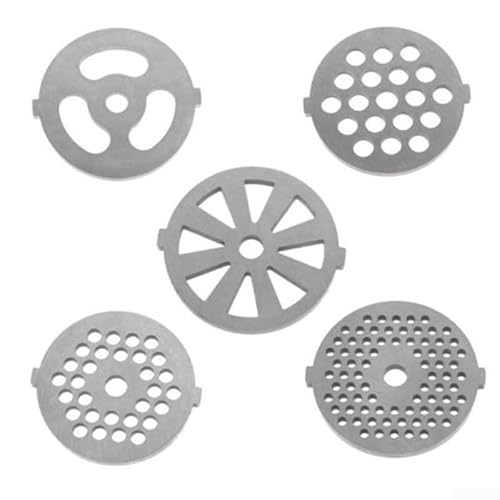 Household 5 Meat Grinder Stainless Steel Replacement Grinder Plate 55MM Diameter Suitable for 55MM Meat Grinder (3mm) von Moliuoly