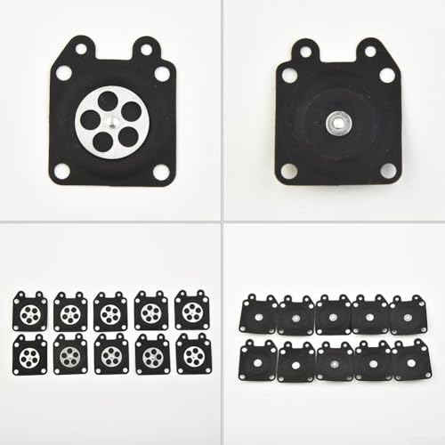 Metering Diaphragm 10pcs 95-526-9 95-526-9 Black Kit Rubber Carburetor Metering Diaphragm 10pcs 95-526-9 95-526-9 Black Kit Rubber Carburetor von Moliuoly
