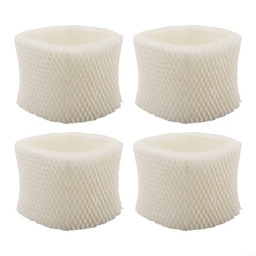 Moliuoly 4 Stück Luftbefeuchter Filter Für Honeywell Für HAC-504 HCM-350 HCM-300T HCM-600 Weiß Ersatzfilter Holzzellstoff 20X13.4x202cm Reinigung Luftqualität von Moliuoly