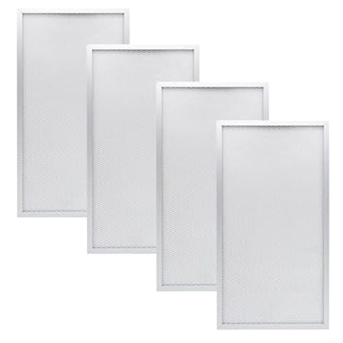 Moliuoly 4Er Pack Aluminium Ersatzfilter Für AlorAir Luftentfeuchter HD55 HDi65 Dehumidifier Filter Set Silber Luftfiltration Basement Entfeuchter von Moliuoly
