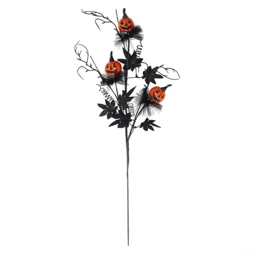 Moliuoly Künstliche Kürbiszweig Dekorationen 47 Cm Aus PE Kunststoff Für Halloween Party, Heim- Und Tischdekoration, Set Mit 5 Zweigen In Schwarz Zur Verwendung In Festliche Dekorationen Moliuoly Künstliche Kürbiszweig Dekorationen 47 Cm Aus PE Kunststoff Für Halloween Party, Heim- Und Tischdekoration, Set Mit 5 Zweigen In Schwarz Zur Verwendung In Festliche Dekorationen von Moliuoly