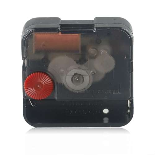 Quartz Wall Silent Clock Movement Mechanism Spindle Gold Hands Kit Tool Set 2021 (12.4mm shaft (4.5mm thread)) von Moliuoly