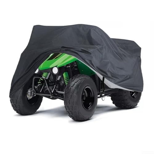 Rasentraktor Aufsitzmäher Abdeckung Wasserdicht Staubdicht Oxford Gewebe Schwarz Passend Für 145x85x98cm Oder 210x120x115cm Schutz Vor Regen Schnee Staub Einfacher Faltmechanismus(145 * 85 * 98cm) von Moliuoly