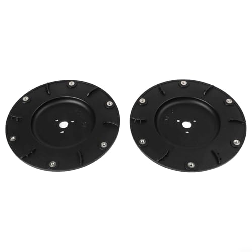 Seamlessly Kompatible Rasenmäher Roboter Klingen Für Mammotion Für LUBA 1 AWD Und Für LUBA 2 AWD Robuste Kunststoffkonstruktion Präzises Schneiden Einfache Montage 2 Stück Schwarz 170x16.9mm von Moliuoly
