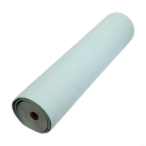 Selbstklebende Wasserdichte Tapete XPE Schalldämmung Thermische Isolierung Fleckenresistent Verblasst Nicht Weiß Beige Blau für Rosa Größe 50x300cm Für Schlafzimmer Wohnzimmer Küche(Blue) von Moliuoly