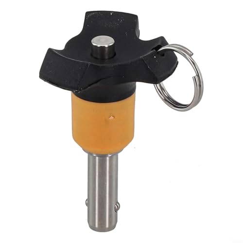 Self Locking Ball Pins Quick Release Detent Pin in Stainless Steel, 68MM Diameter (8mm-VCN120-6-15) von Moliuoly