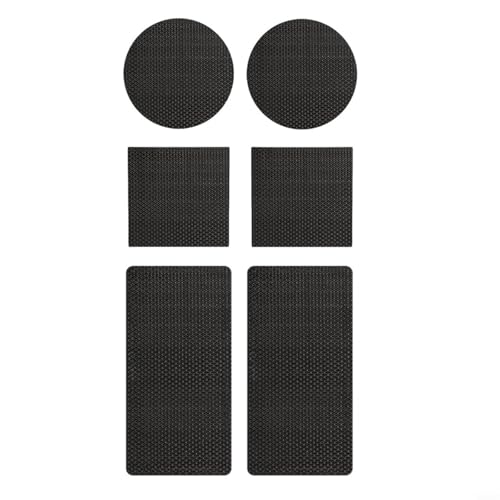 Trampolin Sprungtuch Reparaturset aus Polypropylen mit 3 Patch-Größen für Risse und Löcher, wetterfest und hitzebeständig, einfache Anwendung für Outdoor Fitness Trampolin Sprungtuch Reparaturset aus Polypropylen mit 3 Patch-Größen für Risse und Löcher, wetterfest und hitzebeständig, einfache Anwendung für Outdoor Fitness von Moliuoly