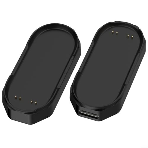 USB-C Ladeadapter 5V 1000mA Kompakte Ladestation aus ABS für PLAUD Notepin Ai und andere Geräte, Tragbares Ladegerät in Schwarz oder Weiß, Leichtes Design für Zuhause, Büro und Unterwegs(Black) von Moliuoly
