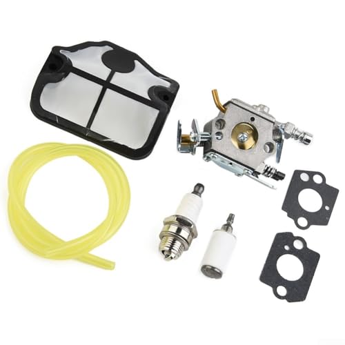 Vergaser Ersatzteil C1Q-W29E Motorsägen 36 41 136 137 141 142 mit Luftfilter Benzinfilter Kraftstoffschlauch und Dichtungen passend als Austausch Vergaser Ersatzteil C1Q-W29E Motorsägen 36 41 136 137 141 142 mit Luftfilter Benzinfilter Kraftstoffschlauch und Dichtungen passend als Austausch von Moliuoly