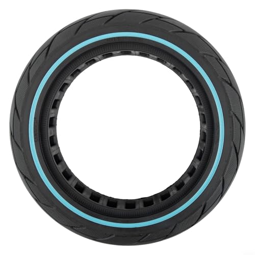 Vollgummireifen Für Segway F20/F25/F30/F40 Elektroroller 10 Zoll Robust Rutschfest Schwarz Modell 10x2.125 Ersatzreifen Leichte Montage Geeignet Für Fahrten Und Wartung(Blue) von Moliuoly