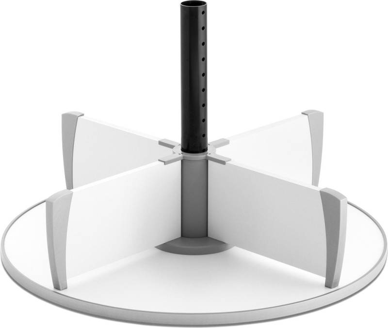 Moll Aktenschrank Aufbauetage für Ordnerdrehsäule Multifile 80 mit Rohr weiß Moll Aktenschrank Aufbauetage für Ordnerdrehsäule Multifile 80 mit Rohr weiß von Moll