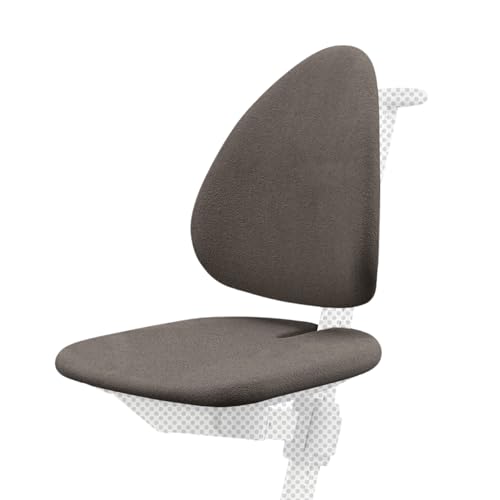 Moll Maximo Kinderdrehstuhlbezug | Austauschbare Hussen | Modern | Gestreift | Ted-taupe | Polyester | Ideal für Jungen & Mädchen | Hochstrapazierfähig & einfach zu reinigen | Made in Germany von Moll