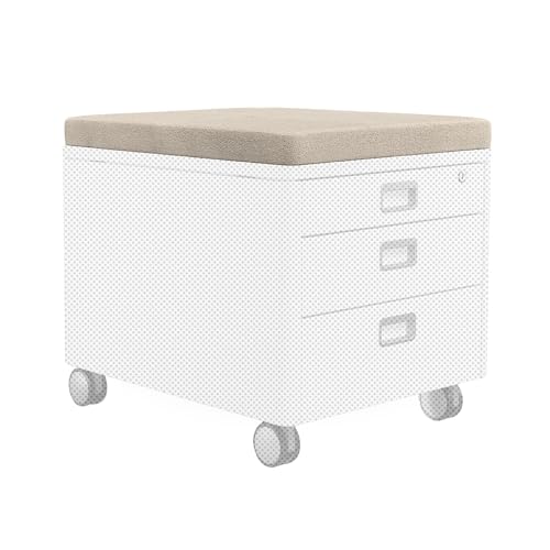Moll Pad Sitzkissen für Rollcontainer | Bequeme Sitzauflage für Pro & Cubic | abnehmbar & pflegeleicht | ideale Ergänzung Kinderschreibtische | Made in Germany von Moll