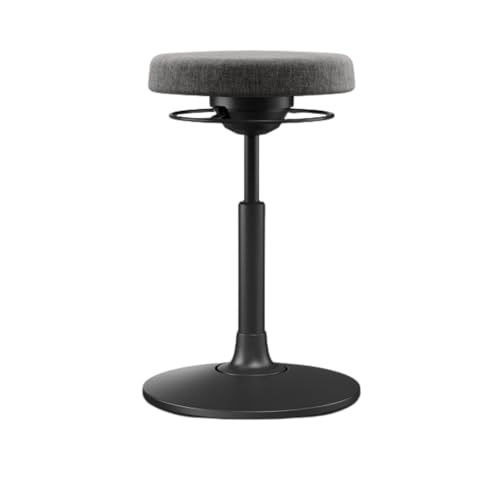 Moll S1 Sitz- & Stehhocker höhenverstellbar | bequemer Bürohocker mit gefederter 3D-Mechanik | ideal fürs ergonomische Homeoffice | Wipp- & Schwenkfunktion fördert Rückenmuskulatur | Made in Germany von Moll