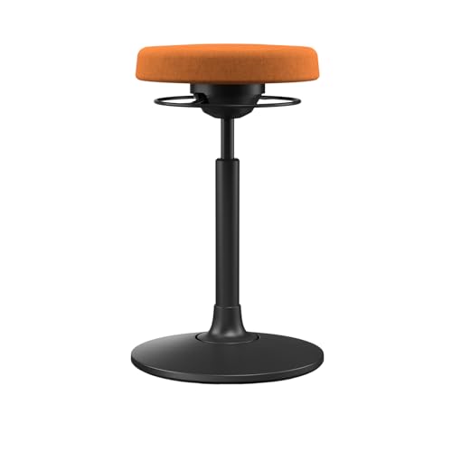 Moll S1 Sitz- & Stehhocker höhenverstellbar | bequemer Bürohocker mit gefederter 3D-Mechanik | ideal fürs ergonomische Homeoffice | Wipp- & Schwenkfunktion fördert Rückenmuskulatur | Made in Germany von Moll