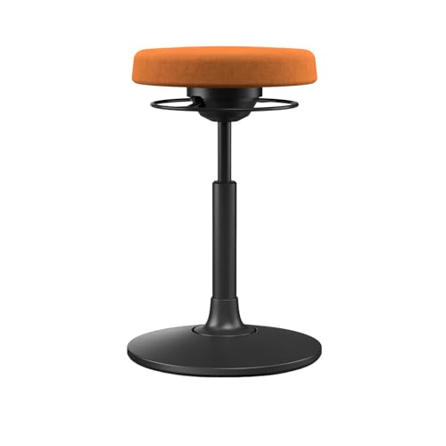 Moll S1 Sitz- & Stehhocker höhenverstellbar | bequemer Bürohocker mit gefederter 3D-Mechanik | ideal fürs ergonomische Homeoffice | Wipp- & Schwenkfunktion fördert Rückenmuskulatur | Made in Germany von Moll