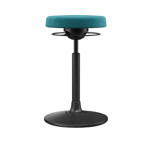 Moll S1 Sitz- & Stehhocker höhenverstellbar | bequemer Bürohocker mit gefederter 3D-Mechanik | ideal fürs ergonomische Homeoffice | Wipp- & Schwenkfunktion fördert Rückenmuskulatur | Made in Germany von Moll