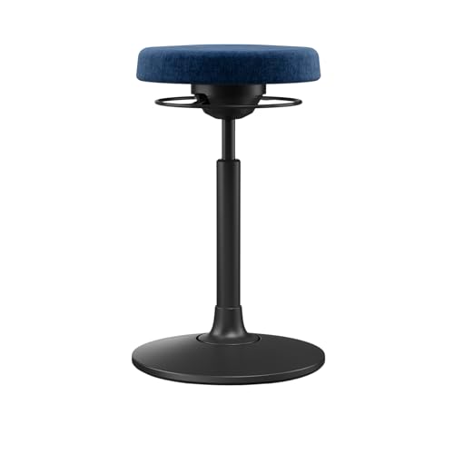 Moll S1 Sitz- & Stehhocker höhenverstellbar | bequemer Bürohocker mit gefederter 3D-Mechanik | ideal fürs ergonomische Homeoffice | Wipp- & Schwenkfunktion fördert Rückenmuskulatur | Made in Germany von Moll