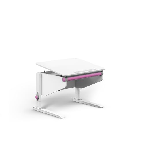 Moll Winner CP Classic Weiß | Kinderschreibtisch höhenverstellbar | mitwachsend & ergonomisch mit neigbarer Tischplatte & gerundeten Ecken | Schreibtisch ideal für Schulkinder | Made in Germany Moll Winner CP Classic Weiß | Kinderschreibtisch höhenverstellbar | mitwachsend & ergonomisch mit neigbarer Tischplatte & gerundeten Ecken | Schreibtisch ideal für Schulkinder | Made in Germany von Moll