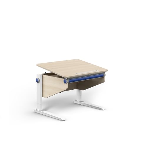 Moll Winner CP Comfort Ahorn | Kinderschreibtisch höhenverstellbar | mitwachsend & ergonomisch mit neigbarer Tischplatte & gerundeten Ecken | Schreibtisch ideal für Schulkinder | Made in Germany von Moll