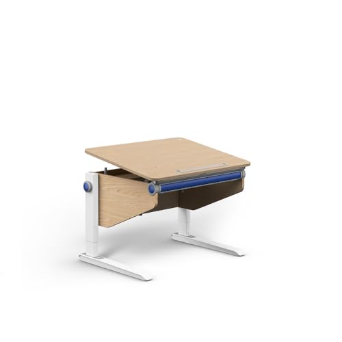 Moll Winner CP Comfort Eiche | Kinderschreibtisch höhenverstellbar | mitwachsend & ergonomisch mit neigbarer Tischplatte & gerundeten Ecken | Schreibtisch ideal für Schulkinder | Made in Germany von Moll
