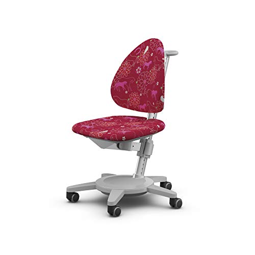 moll Maximo Kinderschreibtischstuhl | mitwachsend & ergonomisch mit individuell Verstellbarer Sitzfläche und Rückenlehne | Drehstuhl ideal für Schulkinder | langlebig & hochwertig | Made in Germany von Moll