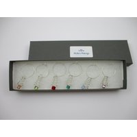Luxus Weihnachtsbaum Weinglas Charms - Weihnachtsesstisch Spezielles Weihnachtsgeschenk Für Familie Oder Freunde Dinner Party Geschenk von MolliesMakings