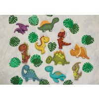 Dinosaurier Geburtstagsgeschenk Gastgeschenke Weihnachten T-Rex Ornamente Filz Kinder Spielzeug Gefüllte Dino Spielset Kinderzimmer Dekor von MollisToys