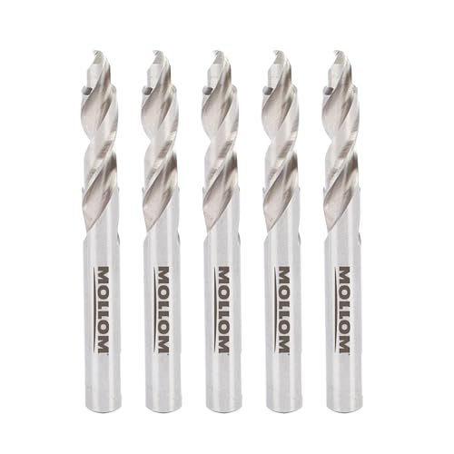 MOLLOM Stufen-Zentrierbohrer 5 Stück für Hartmetall-Lochsäge. MOLLOM Stufen-Zentrierbohrer 5 Stück für Hartmetall-Lochsäge. von Mollom