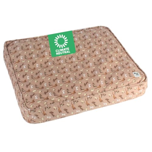 Molly Mutt Hundebett-Bezug für mittelgroße bis große Hunde – Tagesschläfer-Druck – Maße: 68,9 x 91,4 x 12,7 cm – 100% Baumwolle – langlebig – atmungsaktiv – nachhaltig – maschinenwaschbarer Molly Mutt Hundebett-Bezug für mittelgroße bis große Hunde – Tagesschläfer-Druck – Maße: 68,9 x 91,4 x 12,7 cm – 100% Baumwolle – langlebig – atmungsaktiv – nachhaltig – maschinenwaschbarer von Molly Mutt