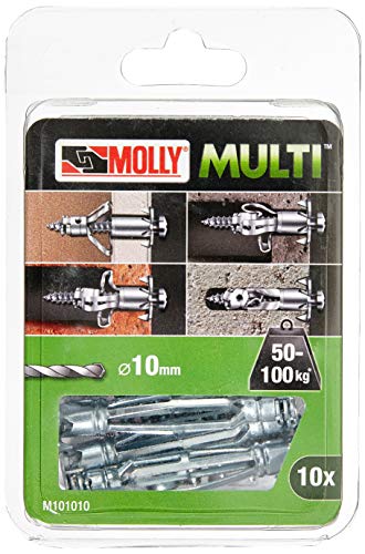 Molly m101010-xj 10 x 60 mm 50–100 kg multi-metal (10) von Molly