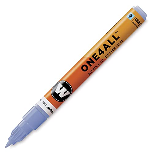 127HS-CO Molotow ONE4ALL-Farbstift mit 1,5 mm Crossover-Spitze – in verschiedenen Farben Blue Violet Pastel von Molotow