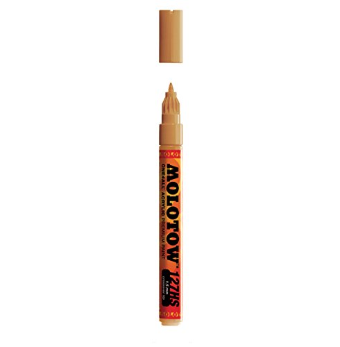 127HS-CO Molotow ONE4ALL-Farbstift mit 1,5 mm Crossover-Spitze – in verschiedenen Farben Ochre Brown Light von Molotow