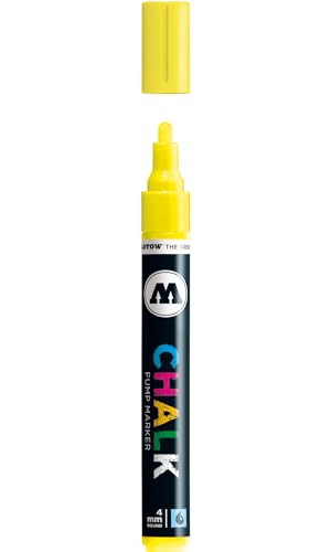 Molotow Kreidemarker CHALK Marker 4mm neongelb Rundspitze von Molotow