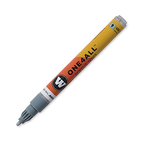 Molotow 127-HS Marker ONE4ALL, 2mm Spitze, 5,0ml, cool grey pastell von MOLOTOW