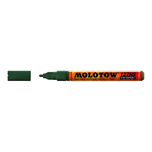 Molotow 127-HS Marker ONE4ALL, 2mm Spitze, 5,0ml, future green Molotow 127-HS Marker ONE4ALL, 2mm Spitze, 5,0ml, future green von Molotow