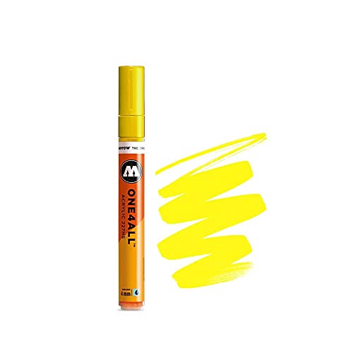 Molotow 227-HS Marker ONE4ALL, 4mm Spitze, 9,0ml zinkgelb von Molotow