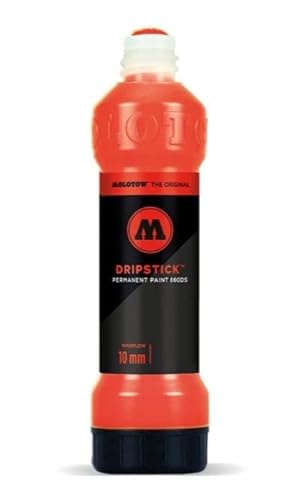 Molotow Dripstick Permanentfarbe 860DS – Alkoholbasis, glänzend, Rot von Molotow