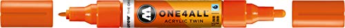 Molotow One4All Acrylic Twin Marker 085 - Dare Orange Molotow One4All Acrylic Twin Marker 085 - Dare Orange von Molotow
