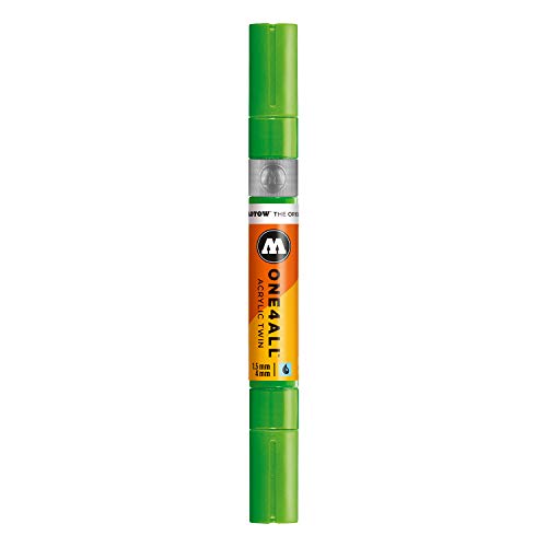 Molotow One4All Acrylic Twin Marker 219 – Neon Green Fluoreszierend Molotow One4All Acrylic Twin Marker 219 – Neon Green Fluoreszierend von Molotow