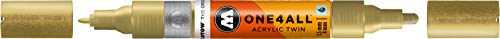 Molotow One4All Acrylic Twin Marker 228 – Metallic Gold Molotow One4All Acrylic Twin Marker 228 – Metallic Gold von Molotow