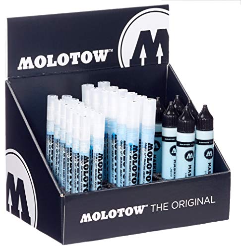 Molotow Sales Display AQUA Farbe Brush Sets, verschiedene Modelle, nein von Molotow